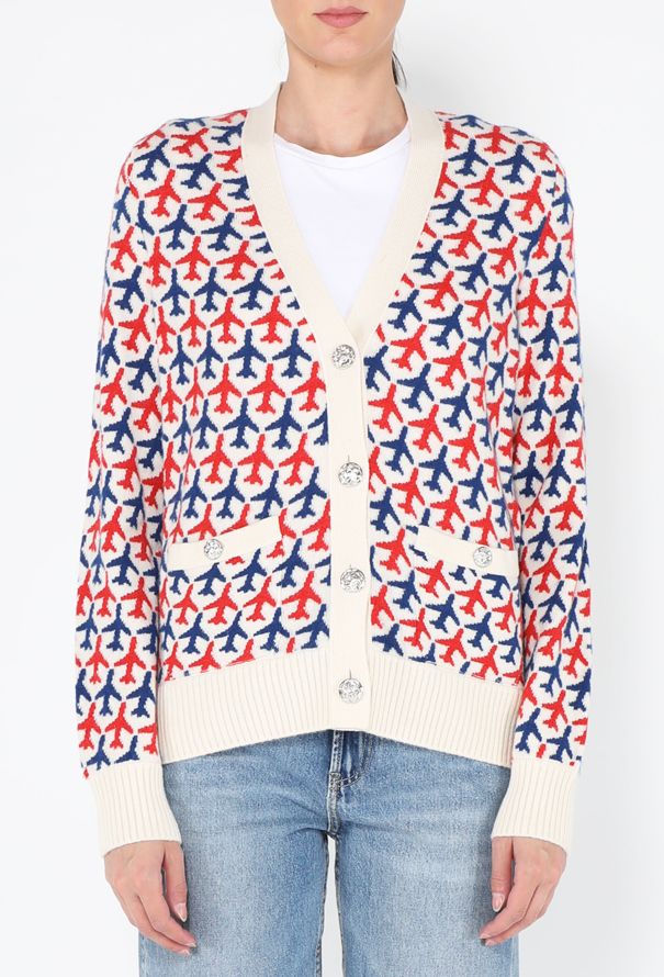 Chanel Knit Cashmere Airplane Cardigan, 2016 - 1
