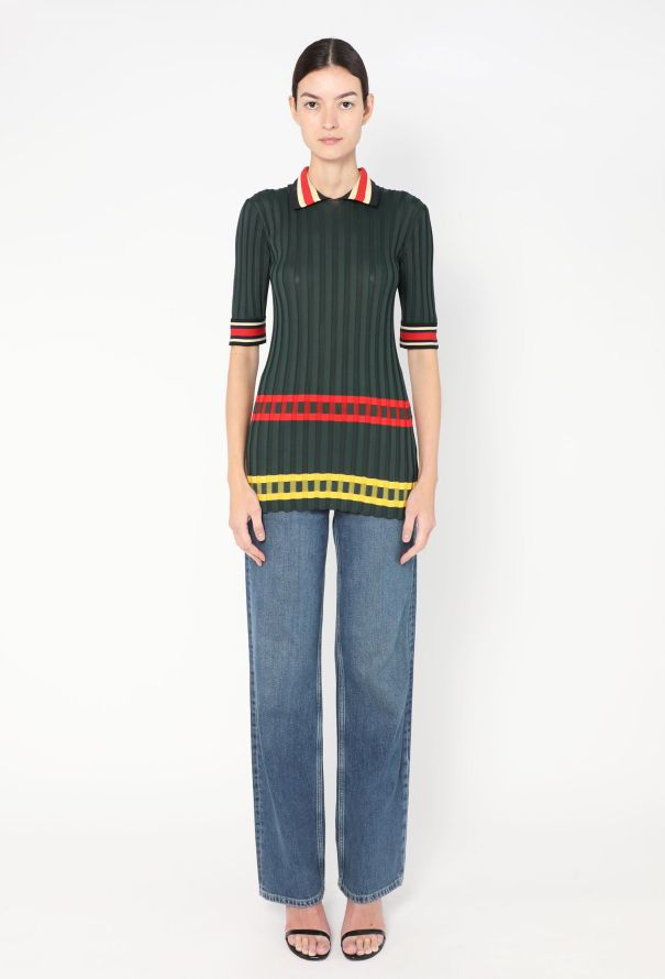 Céline S/S 2014 Striped Knit Tunic - 4 Céline S/S 2014 Striped Knit Tunic - 4