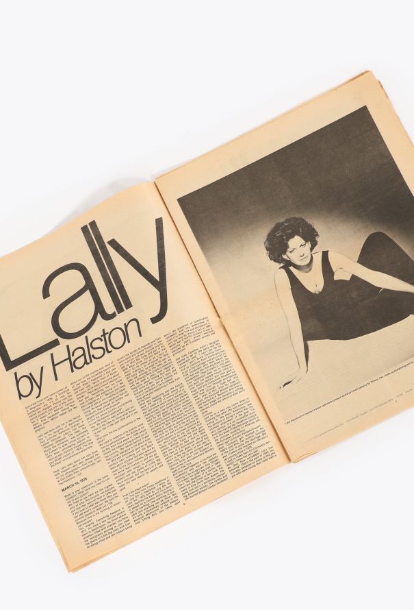 Interview Magazine Lally Weymouth, May 1976 Issue - 2