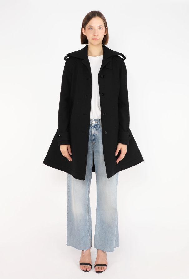 Balenciaga Flared Épaulette Coat, F/W 2003 - 5