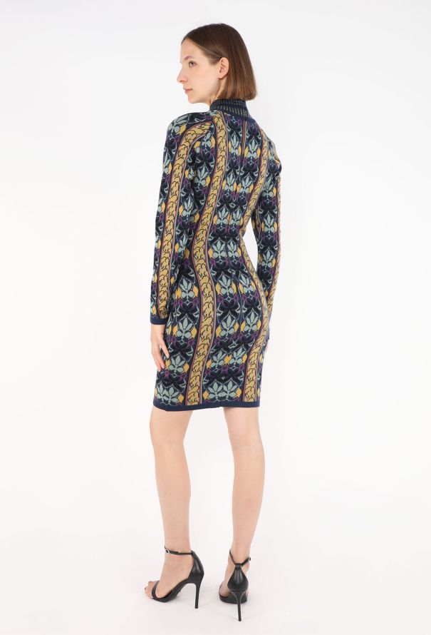 Alaïa Intarsia Bodycon Dress,  F/W 1990 - 5