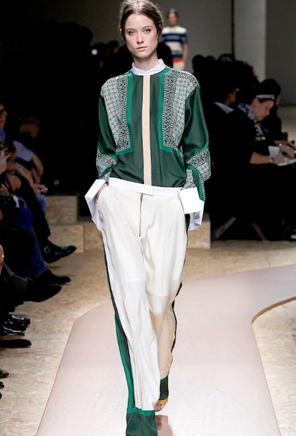 Céline Foulard Print Silk Tunic, S/S 2011 - 5