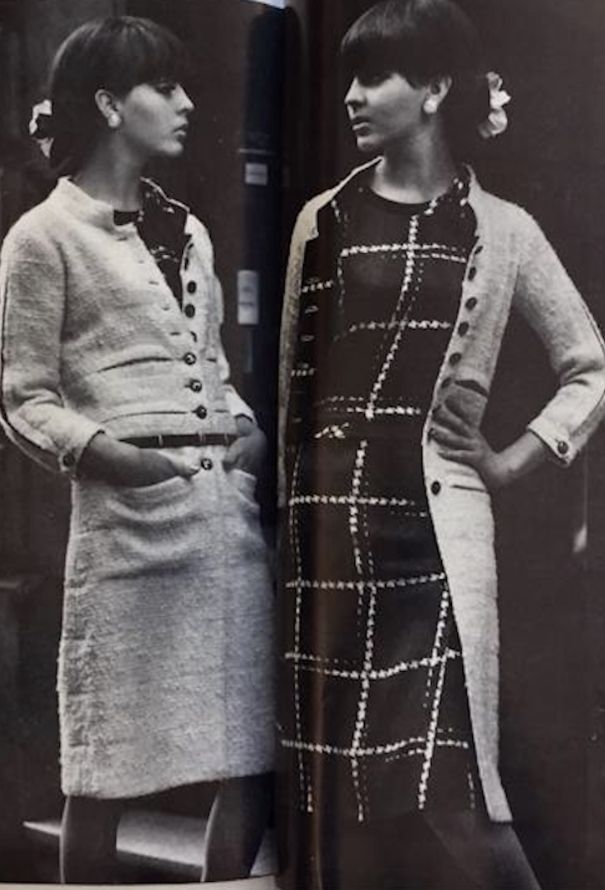 Chanel Trompe l'Oeil Tweed Dress, Haute Couture 1966 - 2