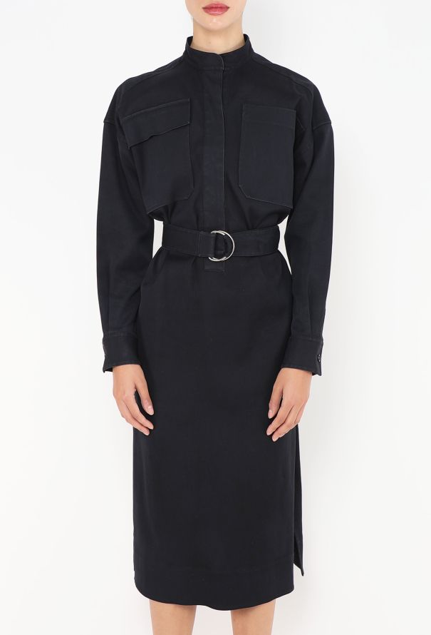 Céline S/S 2018 Belted Utility Dress - 4