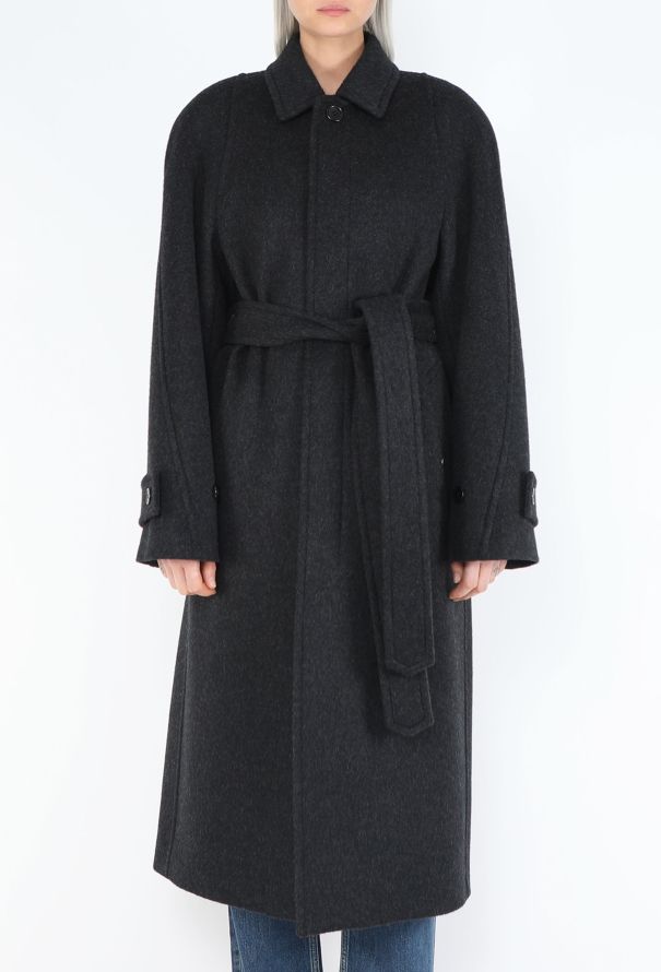 Phoebe Philo 2025 Belted Wool Car Coat - 4