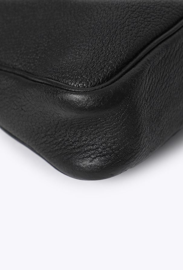 Hermès Black Chèvre Mysore Massai PM - 7