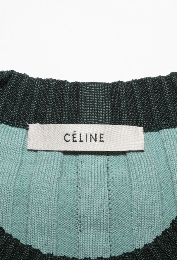 Céline 2015 Ribbed Colorblock Top - 5