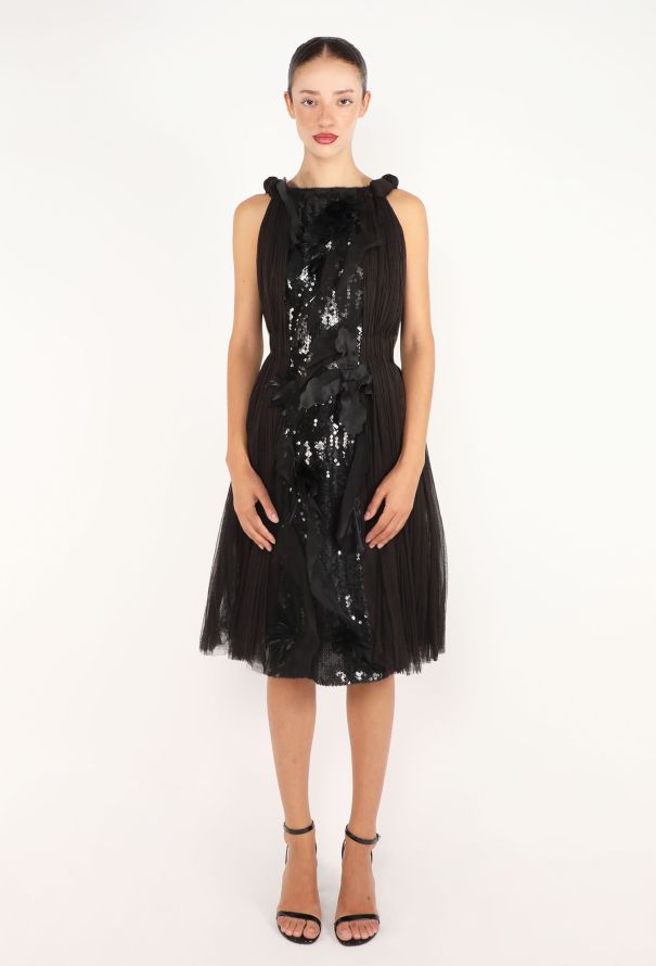 Rodarte Pleated Embellished Dress, F/W 2007 - 4