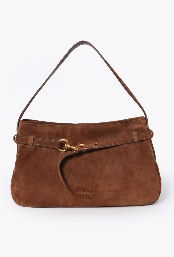 Miu Miu 2025 Aventure Suede Bag - 1 Miu Miu 2025 Aventure Suede Bag - 1