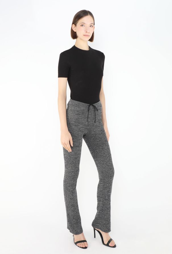 Prada S/S 2008 Ribbed Knit Pants - 1