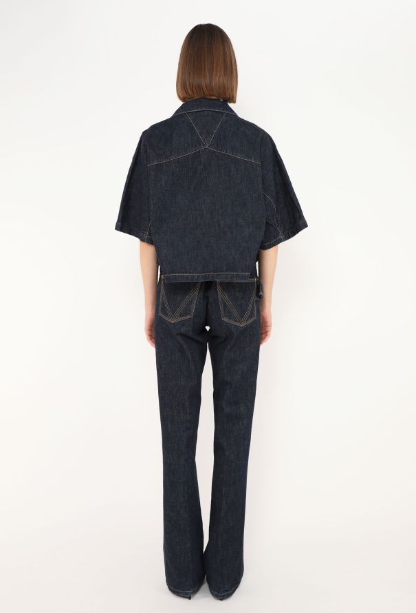 Bottega Veneta 2020 Denim Bootcut Ensemble - 7
