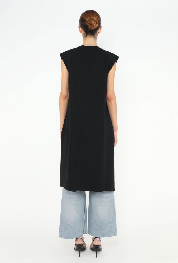 Céline Tailored Long Smoking Vest - 4 Céline Tailored Long Smoking Vest - 4