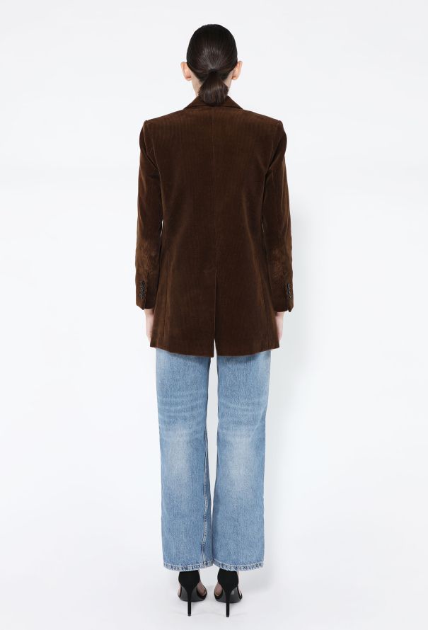 Céline F/W 2019 Tailored Corduroy Blazer - 7