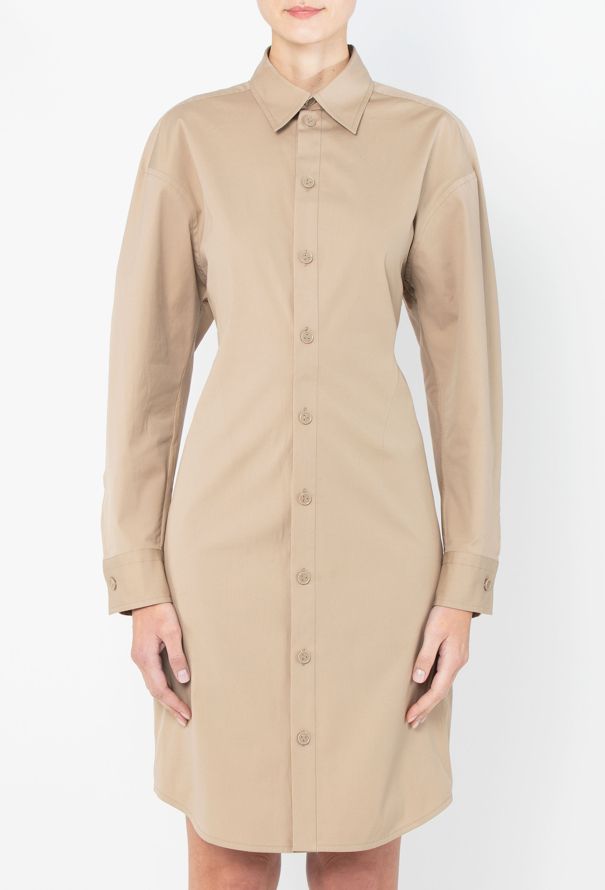 Bottega Veneta 2020 Poplin Utility Dress - 3