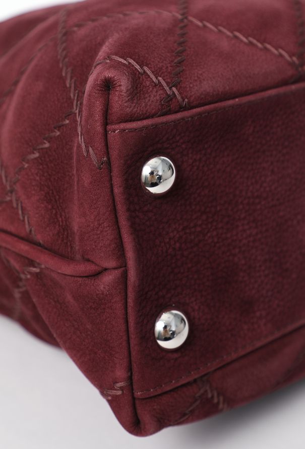 Chanel Quilted French Reviera Nubuck Hobo Bag - 9