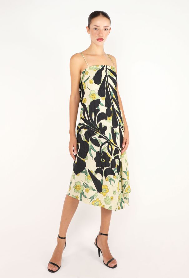 Dries Van Noten Silk Patchwork Dress, S/S 2003 - 4