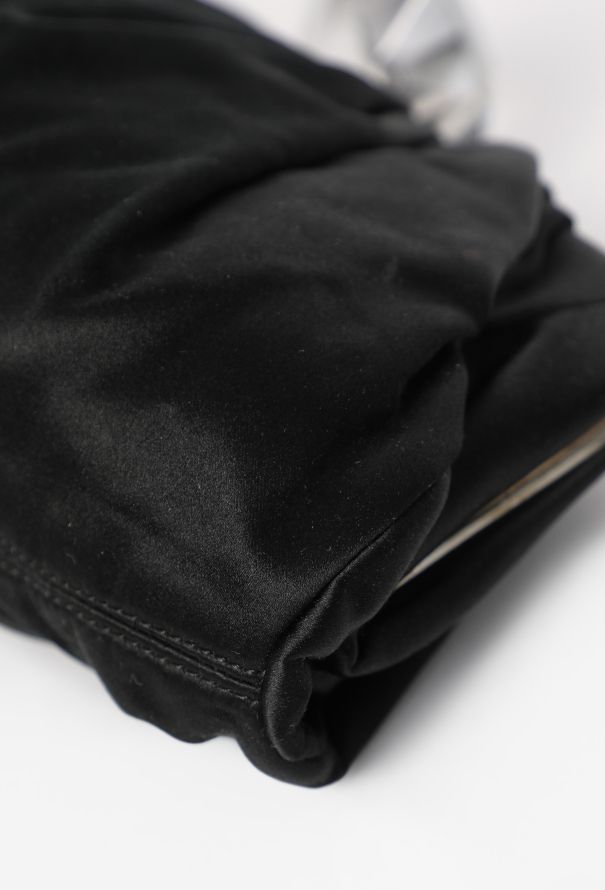 Chanel Satin Embellished Clutch Bag - 7