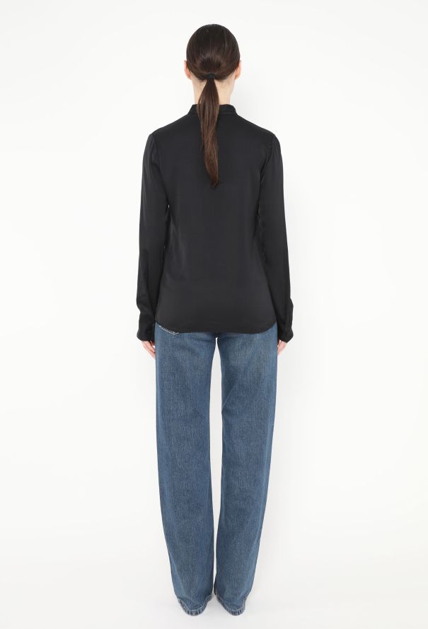 The Row Classic Silk Lavallière Blouse - 5 The Row Classic Silk Lavallière Blouse - 5