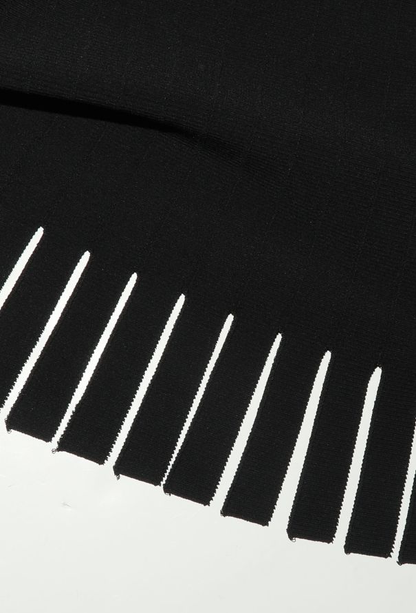 Alaïa Ribbed Fringe Trim Tunic - 7