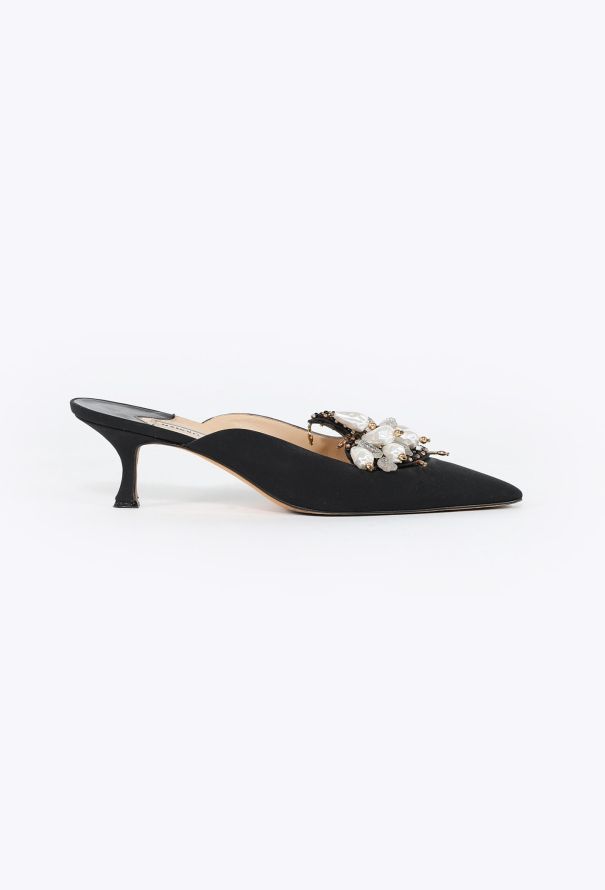 Manolo Blahnik 2023 Orientalia Embellished Mules - 1