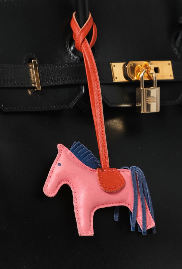 Hermes Indien Milo Grigri Rodeo Horse PM Bag Charm