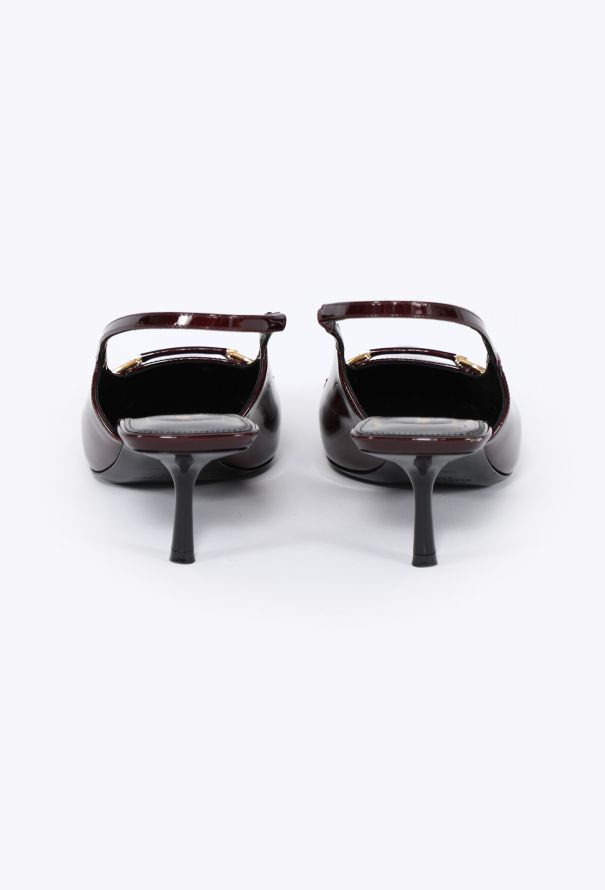 Saint Laurent 2024 Carine Patent Slingback Heels - 4