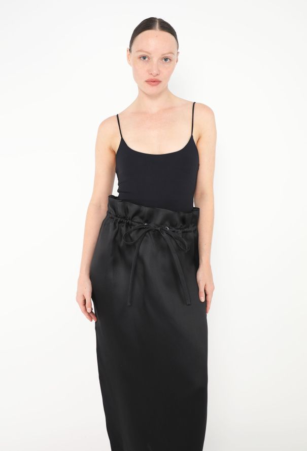 Khaite F/W 2024 Ember Silk Drawstring Skirt - 4 Khaite F/W 2024 Ember Silk Drawstring Skirt - 4
