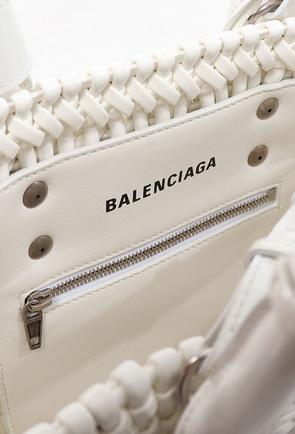 Balenciaga Pre-Fall 2021 Bistro Basket Tote - 13