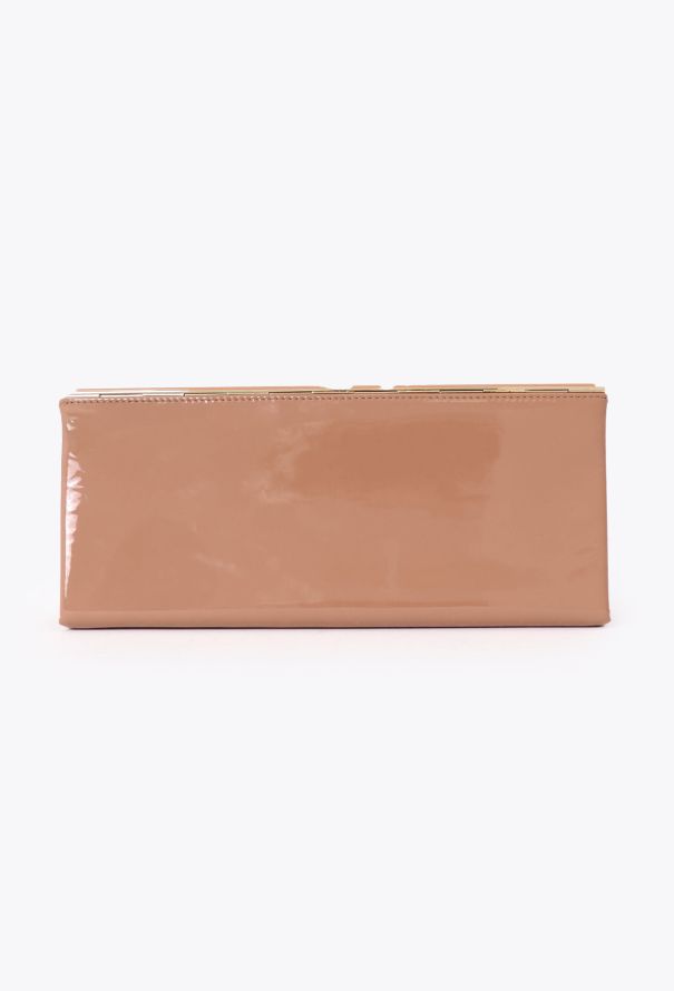 Chanel Rose Patent Clutch - 3
