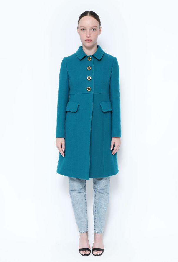 Miu Miu 2016 Mod Wool Coat - 1 Miu Miu 2016 Mod Wool Coat - 1