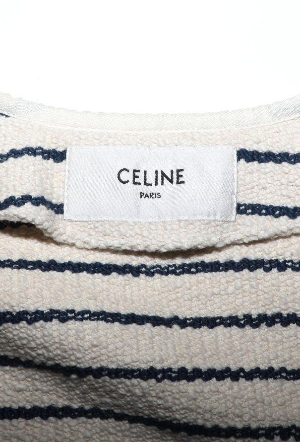 Céline 2023 Bouclé Marinière Jacket - 6