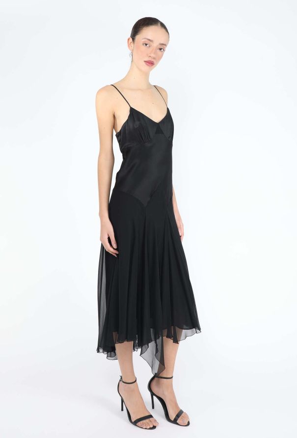 Alaïa RARE Spring 1990 Silk Slip Dress - 3