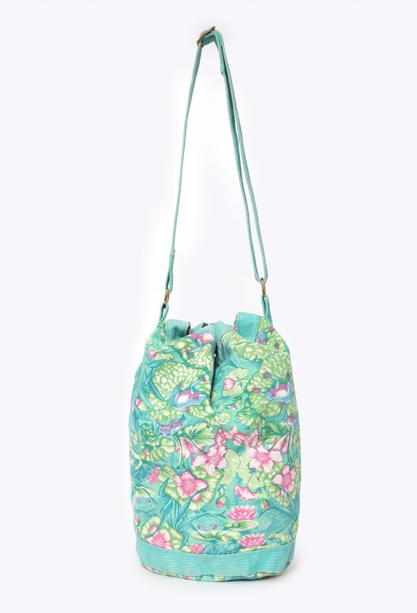 Hermès Vintage Toile Officier Bucket Bag - 4