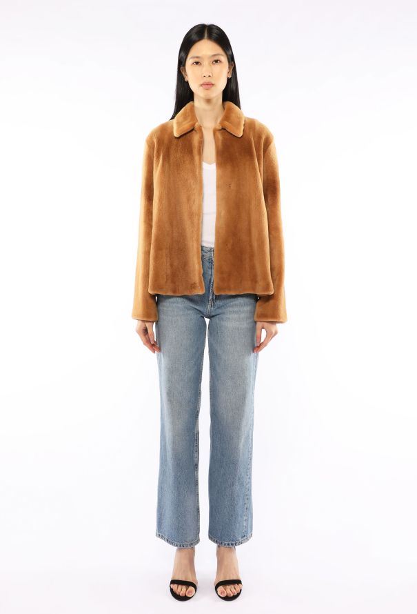 The Row Alon Mink Fur Jacket, 2021 - 3