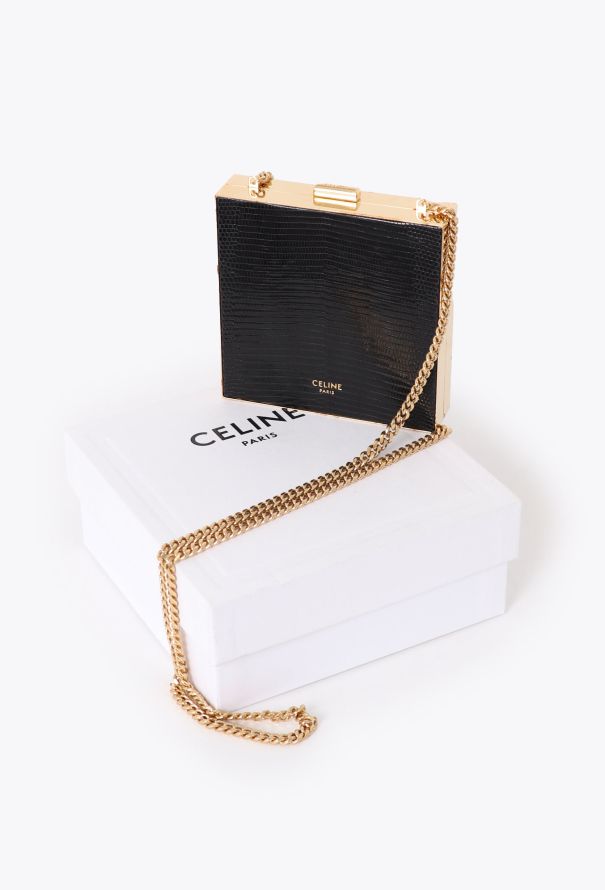 Céline Black Lizard Minaudière - 12 Céline Black Lizard Minaudière - 12