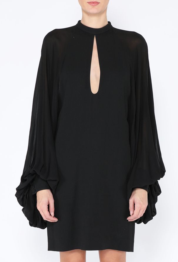 Saint Laurent 2013 Bishop Sleeve Dress - 3