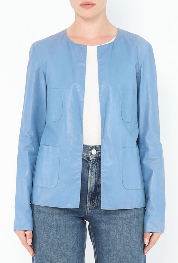 Chanel Resort 2015 Paris-Dubai Leather Lurex Jacket - 4 Chanel Resort 2015 Paris-Dubai Leather Lurex Jacket - 4