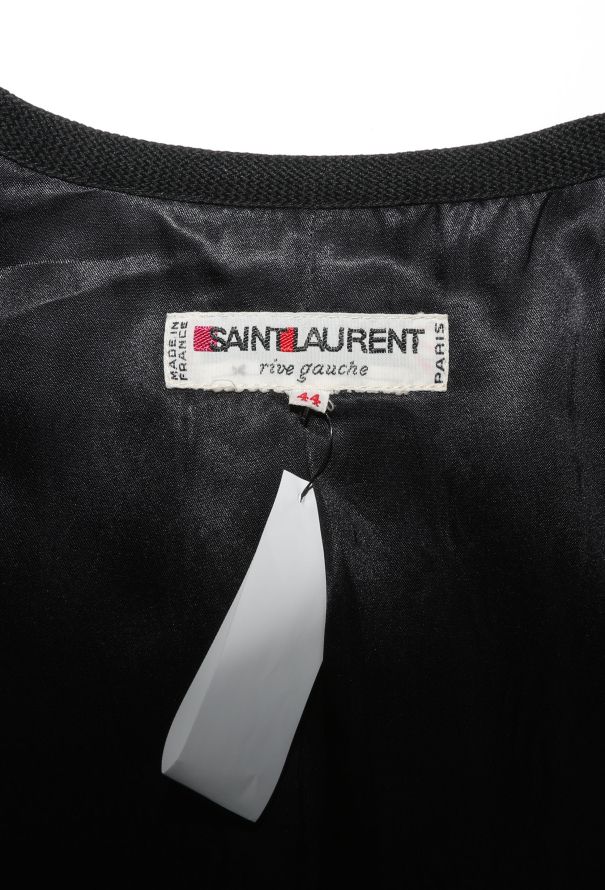 Saint Laurent Late '70s Russian Cropped Jacket - 6
