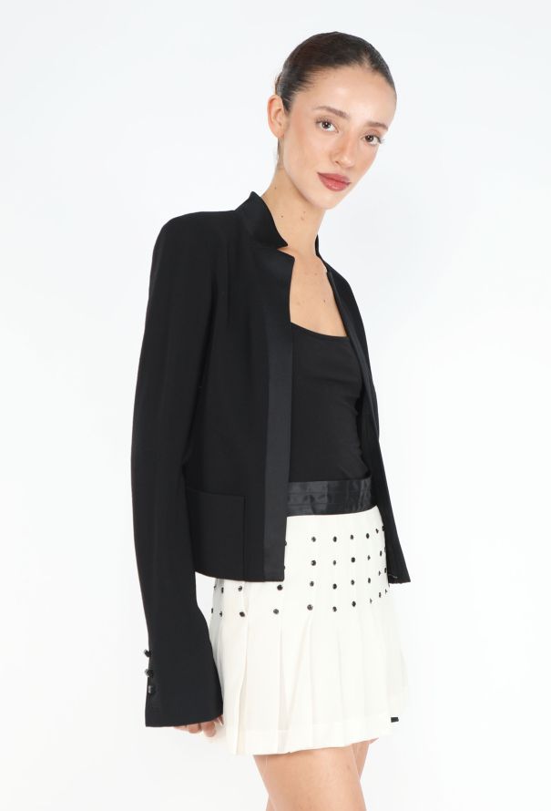 Chanel F/W 2003 Smoking Blazer & Skirt Ensemble - 4