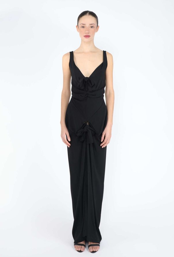 Vivienne Westwood COLLECTOR S/S 1997 'Vive La Bagetelle' Knotted Silk Gown - 1