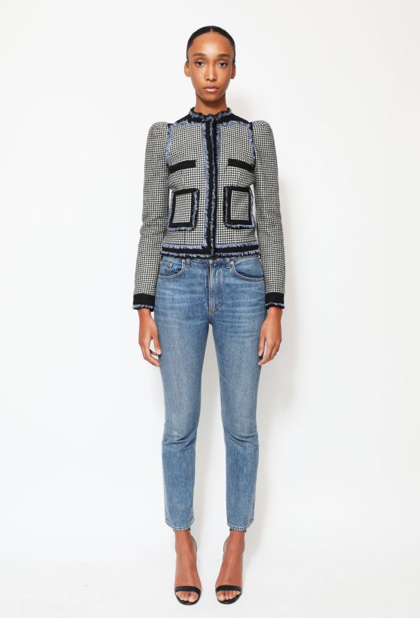 Balenciaga Pre-Fall 2008 Houndstooth Jacket - 4 Balenciaga Pre-Fall 2008 Houndstooth Jacket - 4