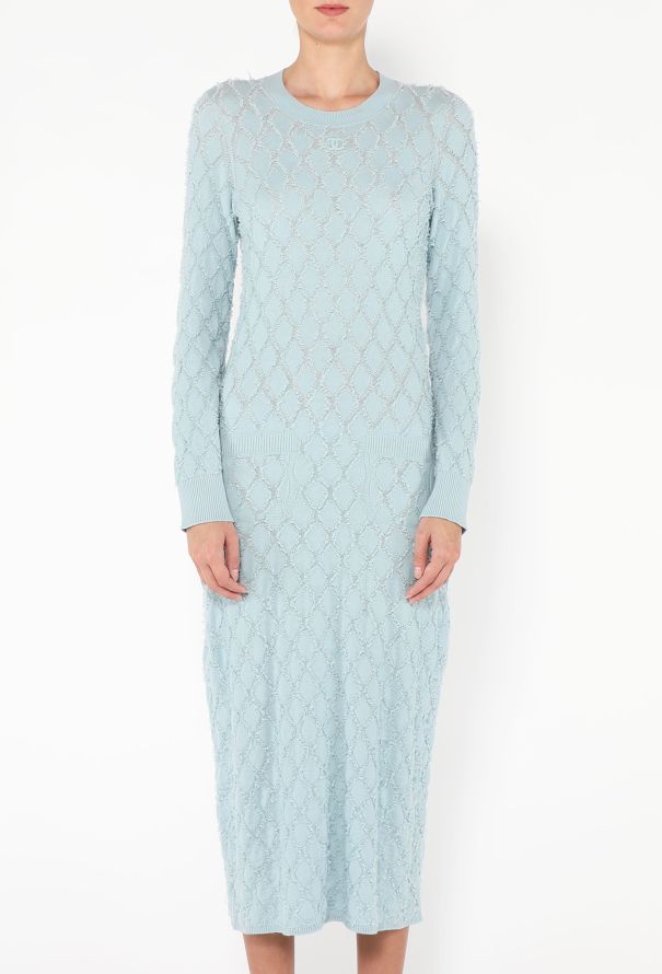 Chanel F/W 2024 Cashmere Knit Sheath Dress - 3