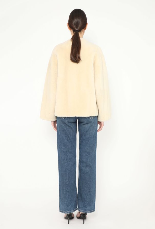 Hermès Margiela 2000s Lambskin Fur Jacket - 5 Hermès Margiela 2000s Lambskin Fur Jacket - 5