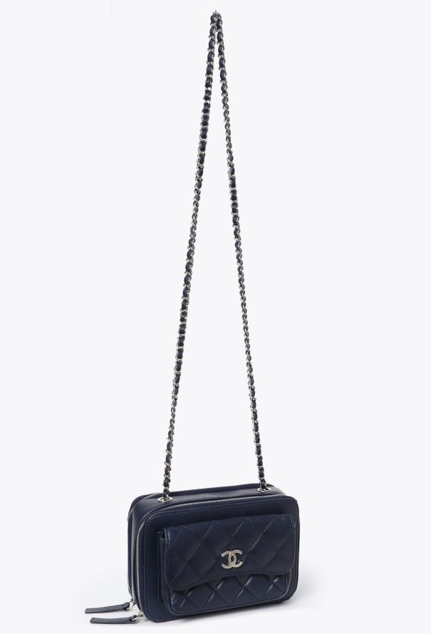 Chanel Mini Quilted Camera Case Bag - 2