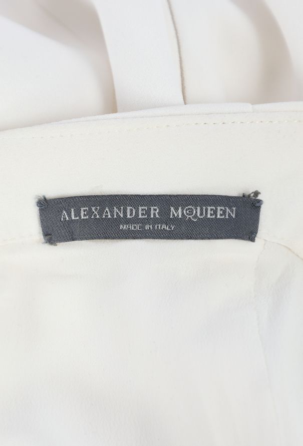Alexander McQueen Crêpe Beaded Sheath Dress - 5