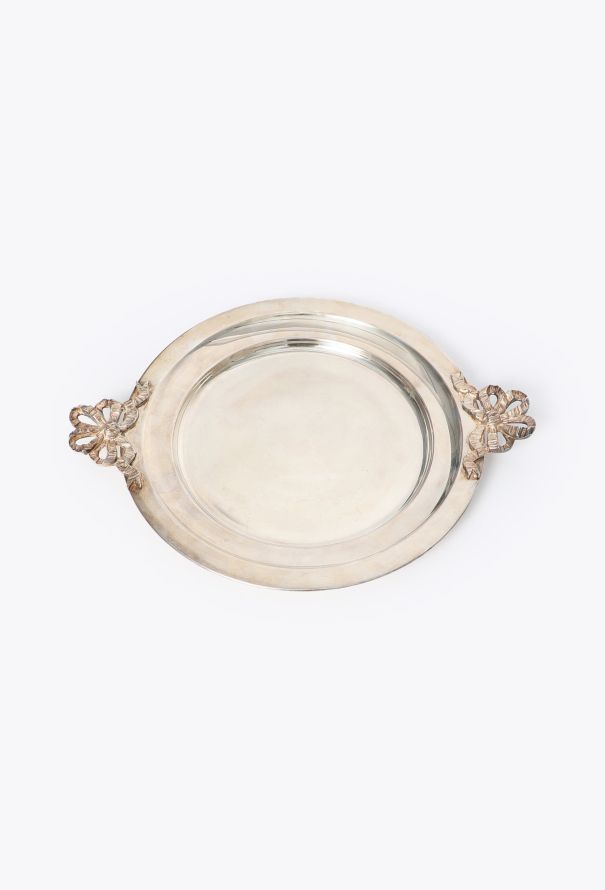 Dior 1960s Trompe L'œil Silver Platter - 1