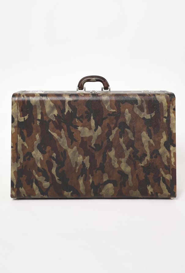 Prada Large Camouflage Travel Trunk - 3