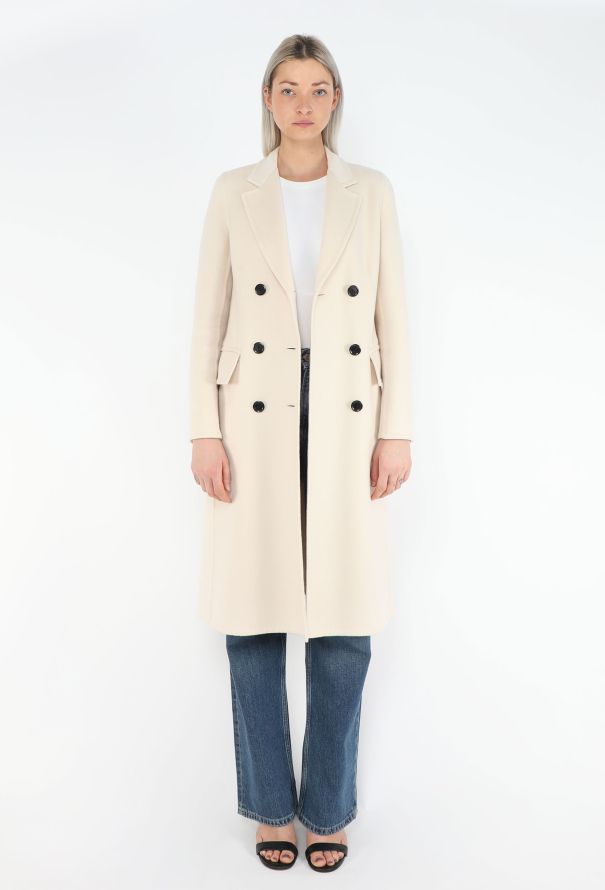 Louis Vuitton Brushed Cashmere Belted Coat - 2