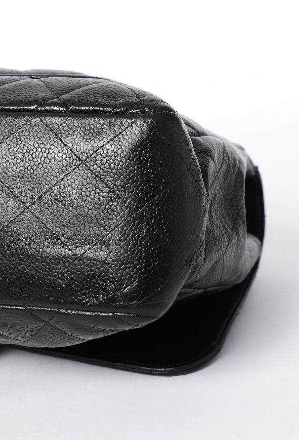 Chanel Vintage Jumbo Caviar Timeless Bag - 11