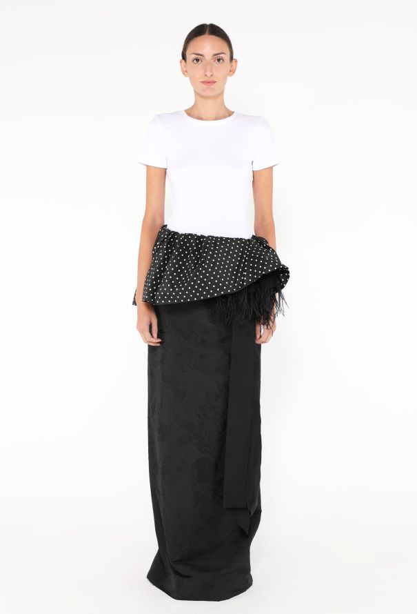 Dries Van Noten x Lacroix S/S 2020 Layered Crêpe Skirt - 4